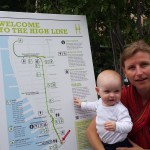 Linda und Dénise im High Line Park