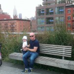 Linda und Michael im High Line Park